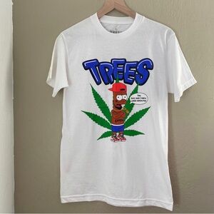 Trees by Game Men’s S Leaf Simpsons Bart Cartoon T Shirt Cotton Streetwear